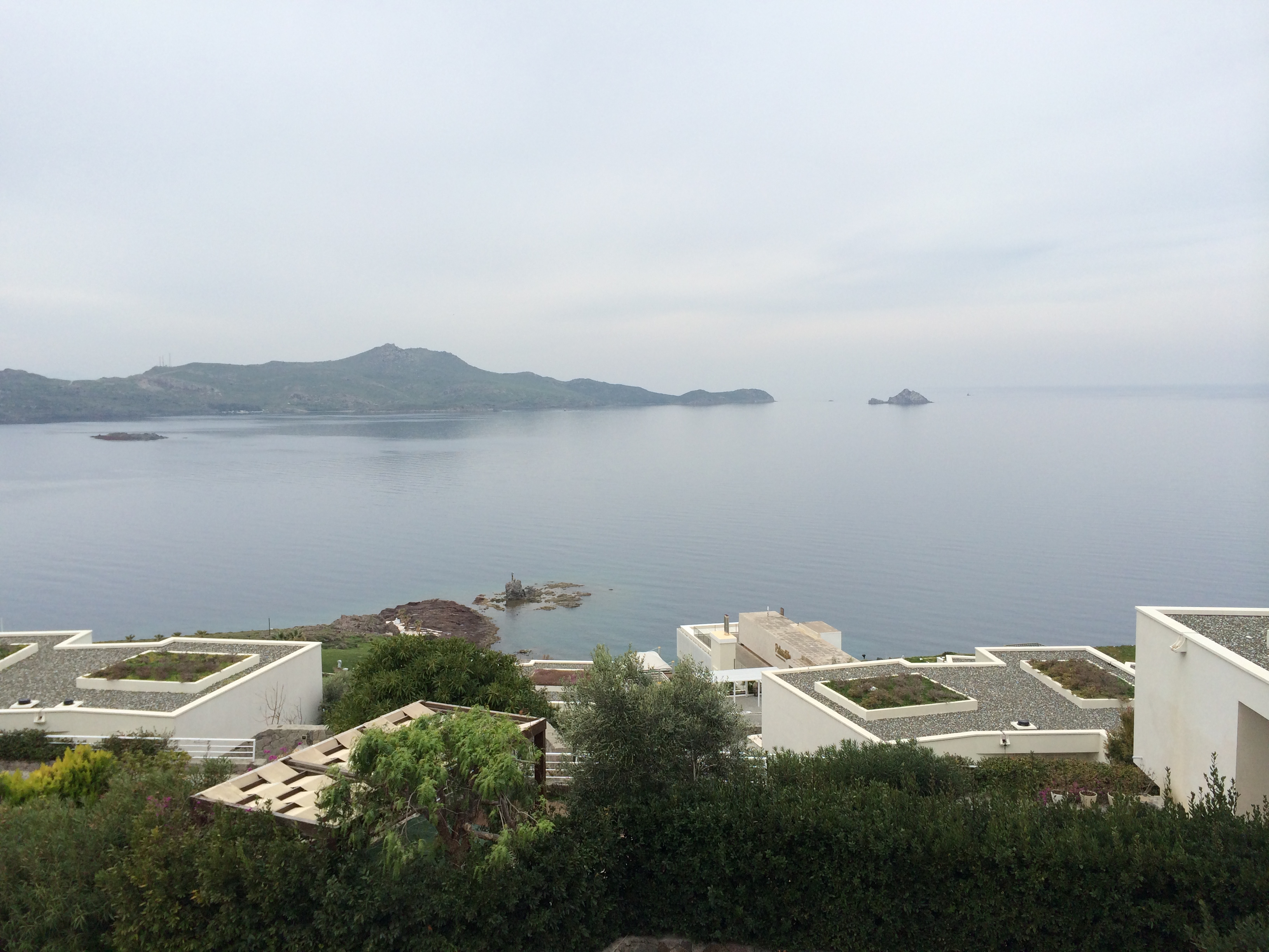 Tekfen sitesinde deniz manzaralı villa, Bodrum